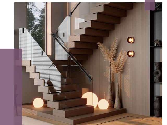 Изготовление и монтаж лестниц в Белове от 92302 руб. | ПРОЛЁТ-Блв