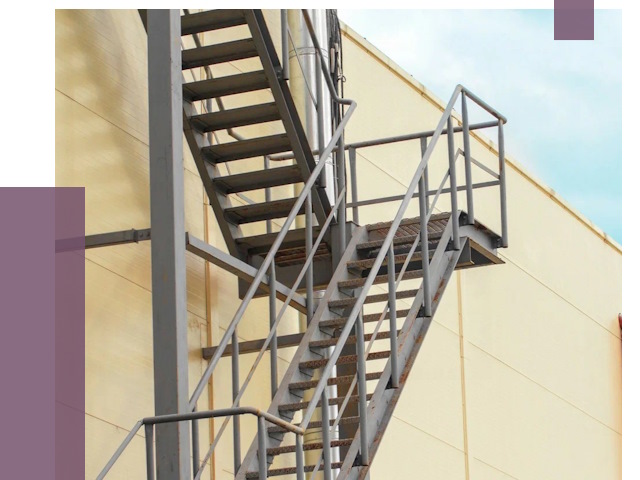 Пожарные лестницы в Белове от 13031 руб. — монтаж и продажа | ПРОЛЁТ-Блв