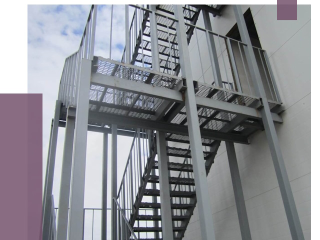 Монтаж пожарных лестниц в Белове от 8253 руб.