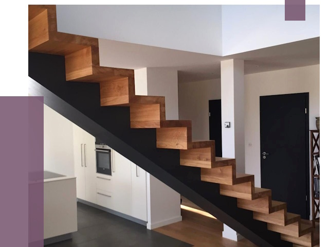 Изготовление деревянных лестниц в Белове от 92302 руб. | ПРОЛЁТ-Блв