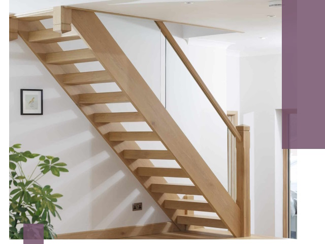 Изготовление деревянных лестниц под ключ в Белове для дома