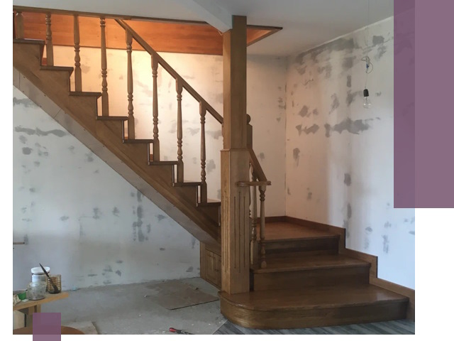 Ремонт деревянных лестниц в Белове: быстро и качественно