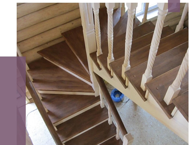 Реставрация деревянных лестниц в Белове от 4561 руб.