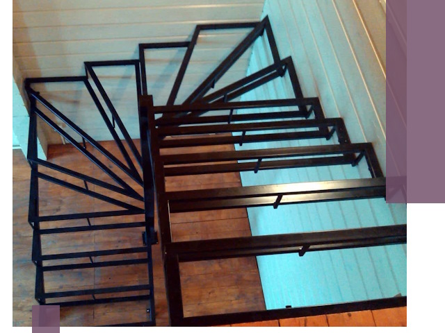 Изготовление металлических лестниц любой сложности в Белове