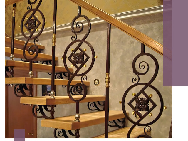 Изготовление кованых лестниц под ключ в Белове