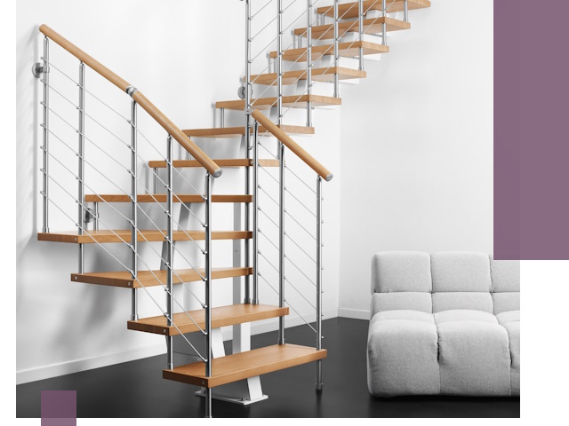 Модульные лестницы под ключ в Белове — монтаж и изготовление