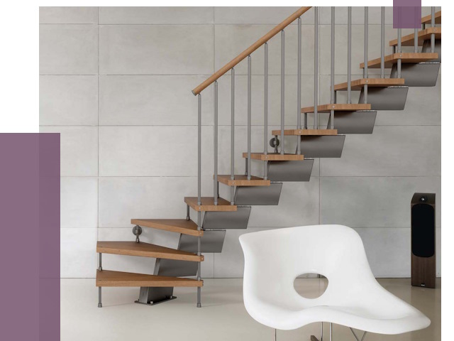 Монтаж модульных лестниц в Белове от 6733 руб. 