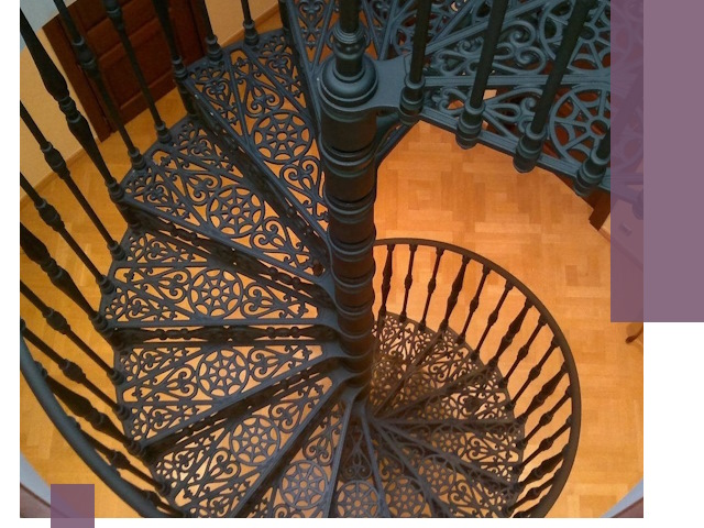 Винтовые лестницы под ключ в Белове: производство и монтаж