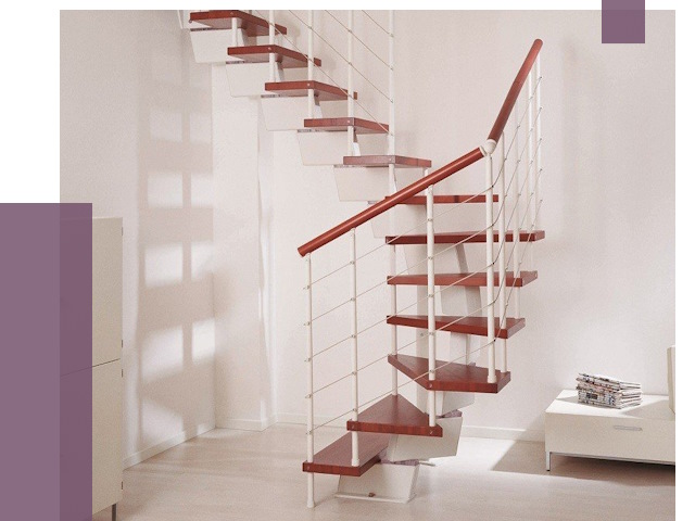 Изготовление лестниц на больцах в Белове от 10316 руб. | ПРОЛЁТ-Блв