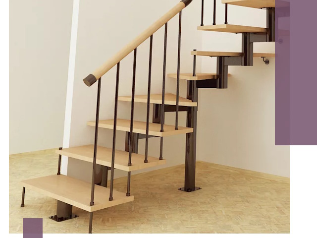 Монтаж лестниц на больцах в Белове — быстро и надежно