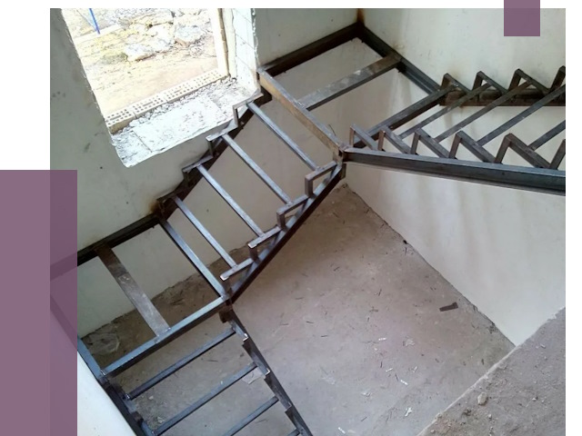 Монтаж лестниц на металлокаркасе в Белове от 13574 руб. — ПРОЛЁТ-Блв