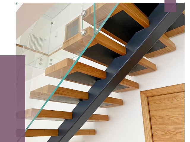 Лестницы на монокосоуре в Белове от 20089 руб. под ключ | ПРОЛЁТ-Блв