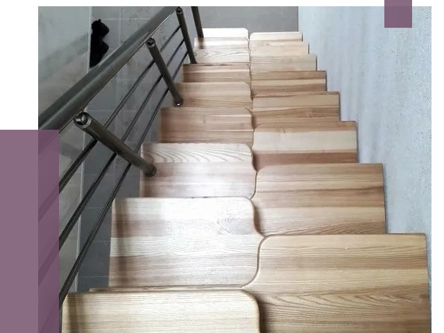 Лестницы гусиный шаг в Белове от 13845 руб. под ключ | ПРОЛЁТ-Блв