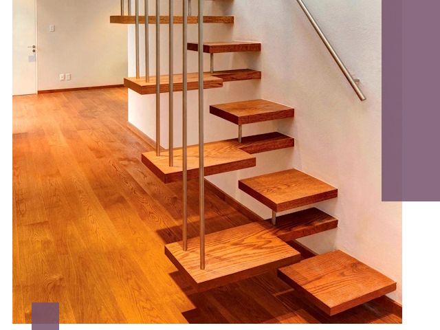 Лестницы «гусиный шаг» на заказ в Белове для узких пространств