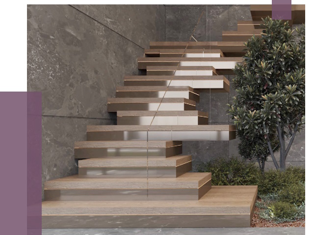 Современные лестницы в Белове от 14660 руб. | ПРОЛЁТ-Блв