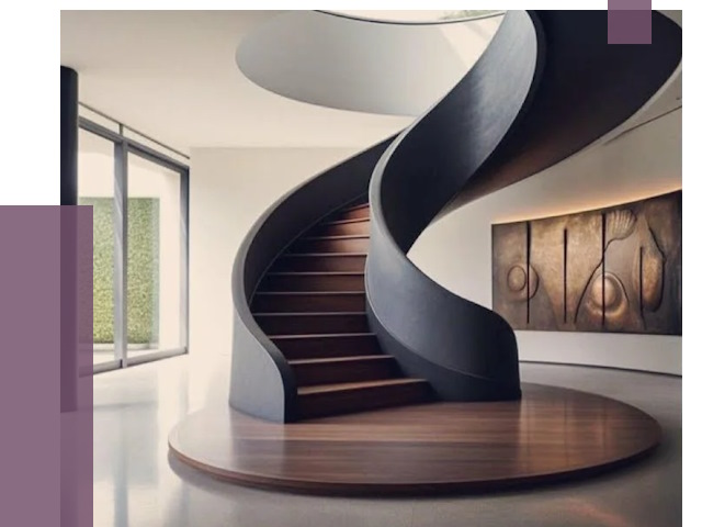Элитные лестницы под заказ в Белове от 200892 руб. — ПРОЛЁТ-Блв
