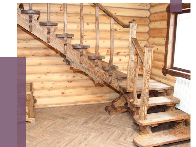 Лестницы в баню в Белове от 20306 руб. — изготовление | ПРОЛЁТ-Блв