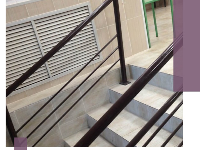 Изготовление перил из металла под ключ в Белове