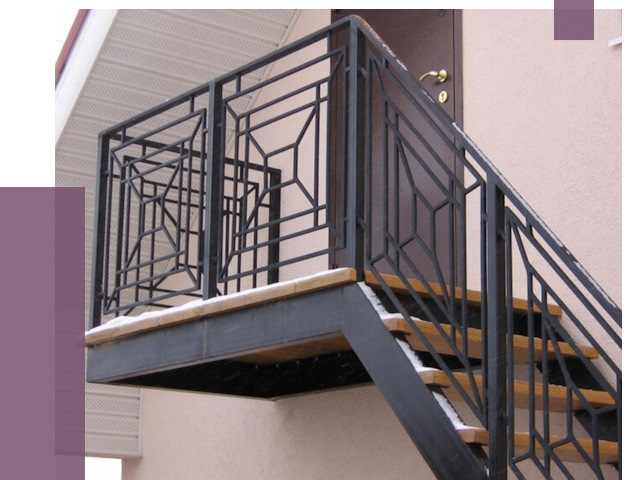 Металлические перила в Белове от 4561 руб.  | ПРОЛЁТ-Блв