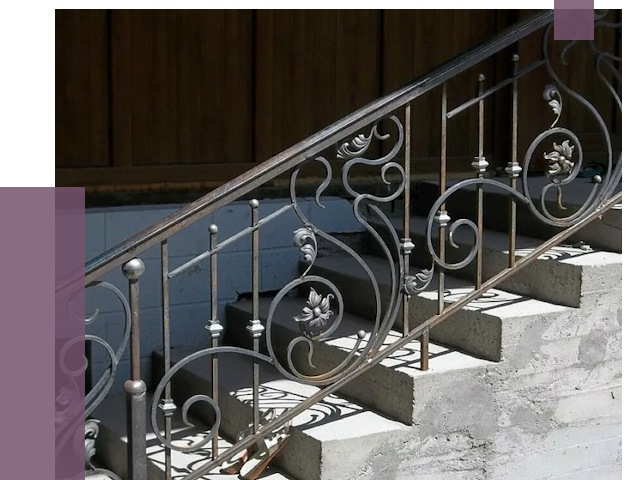 Кованые перила в Белове от 9230 руб. под ключ — качество от ПРОЛЁТ-Блв