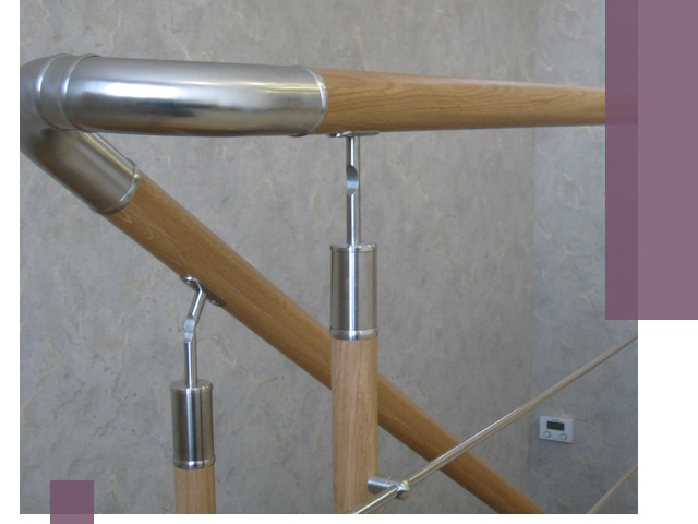 Комбинированные перила на заказ в Белове — монтаж и производство