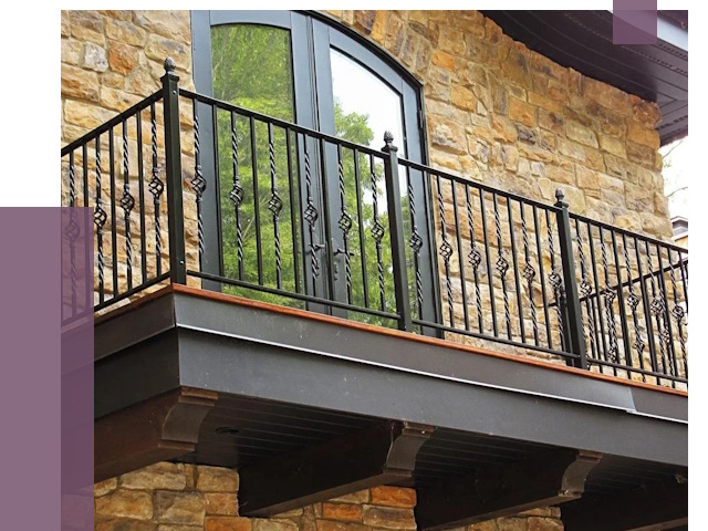 Балконные ограждения в Белове от 8524 руб. — купить | ПРОЛЁТ-Блв