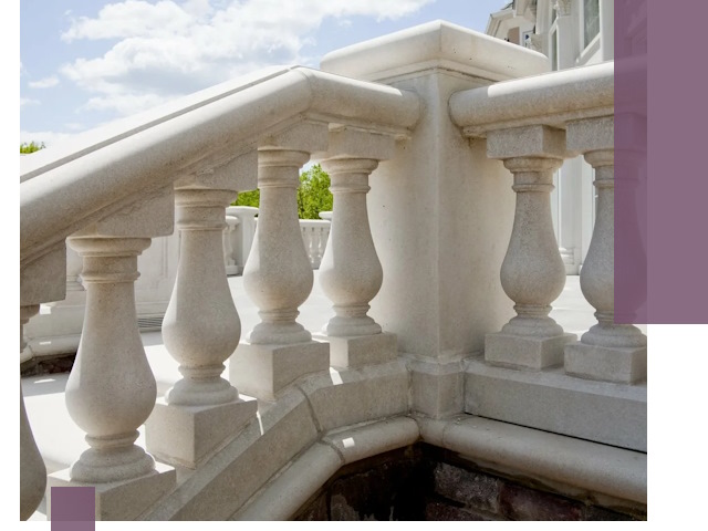 Балюстрады из металла и камня под ключ в Белове