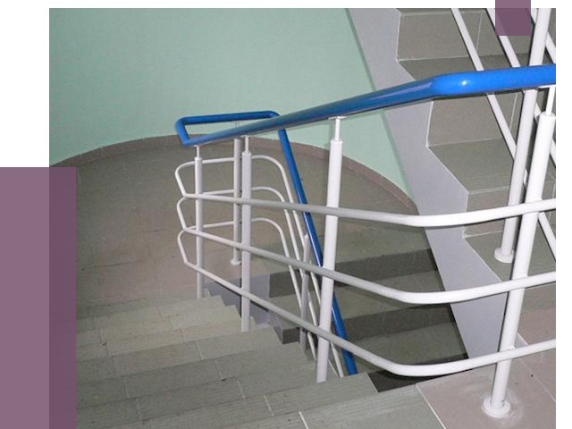 Перила в подъезде в Белове — установка и замена от 7873 руб. | ПРОЛЁТ-Блв