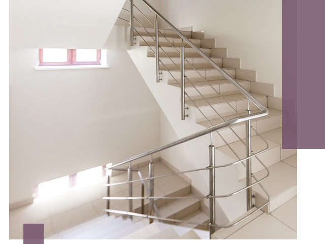 Установка и замена перил в подъезде в Белове