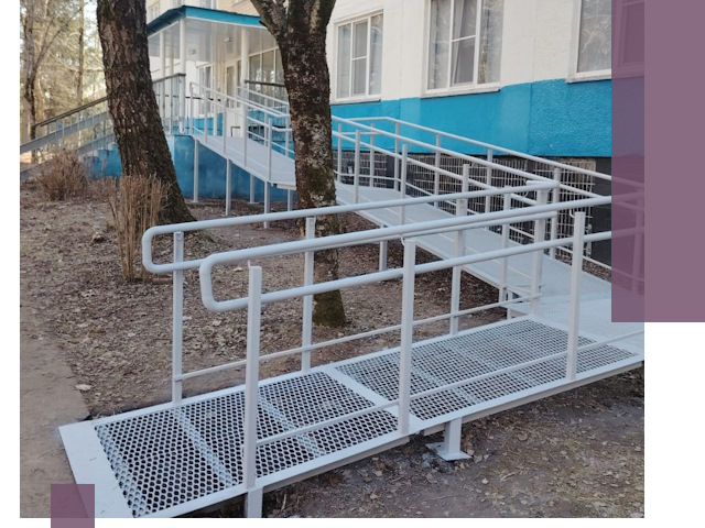 Пандусы под ключ в Белове: изготовление, монтаж и демонтаж