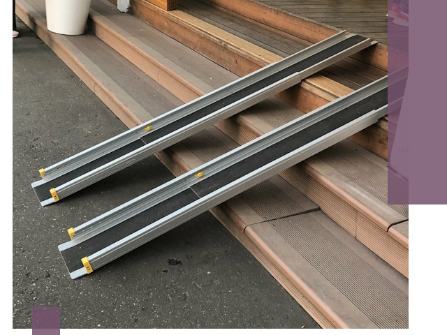 Телескопические пандусы под ключ в Белове — изготовление и монтаж