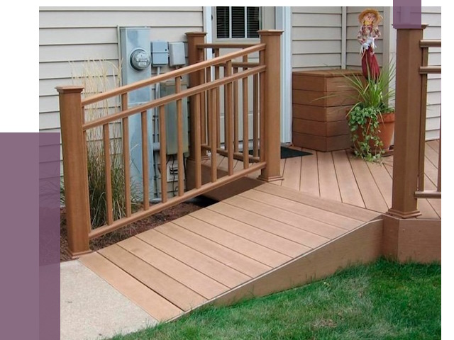 Пандус на крыльцо в Белове под ключ от 8253 руб. 