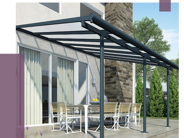 Навесы пристенные в Белове от 9665 руб. — монтаж и установка | ПРОЛЁТ-Блв