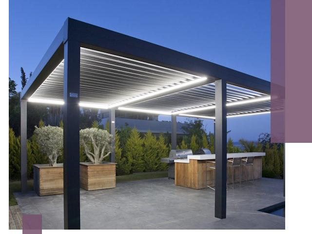 Навесы отдельно стоящие под ключ в Белове из металла и поликарбоната