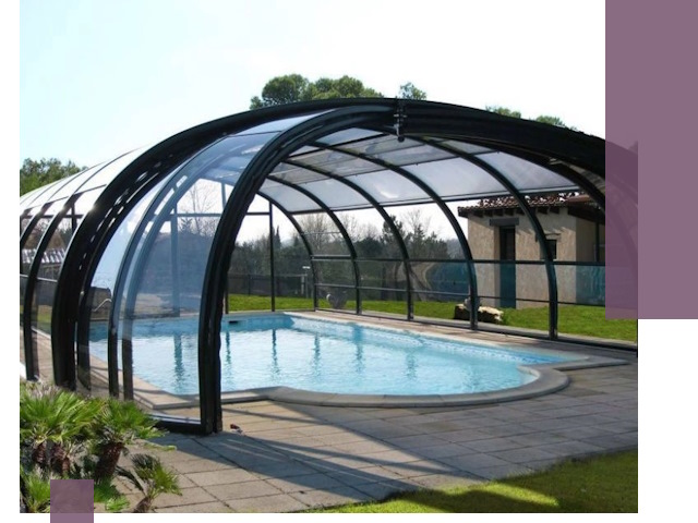 Навесы для бассейна в Белове: изготовление и монтаж под ключ