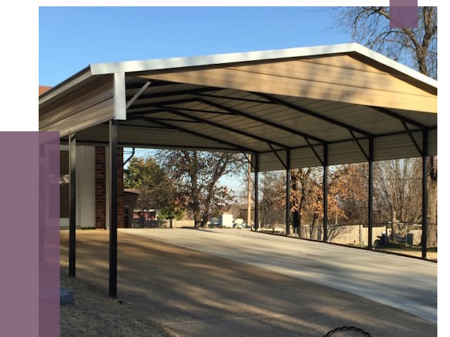 Двускатные навесы в Белове от 8524 руб.  | ПРОЛЁТ-Блв