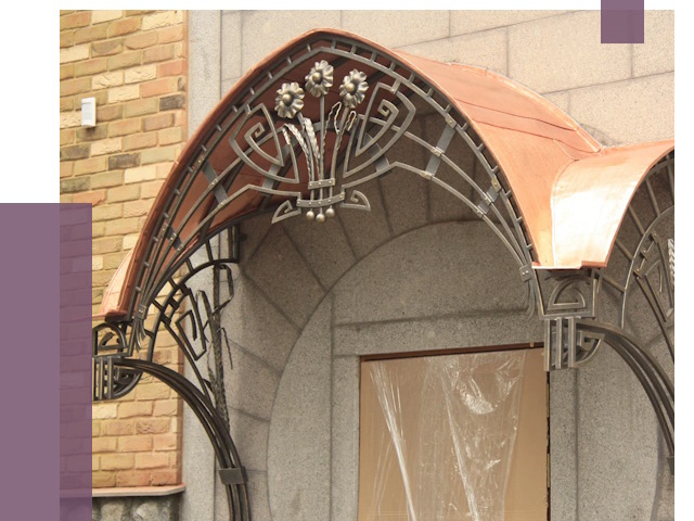 Арочные козырьки в Белове от 15474 руб. 