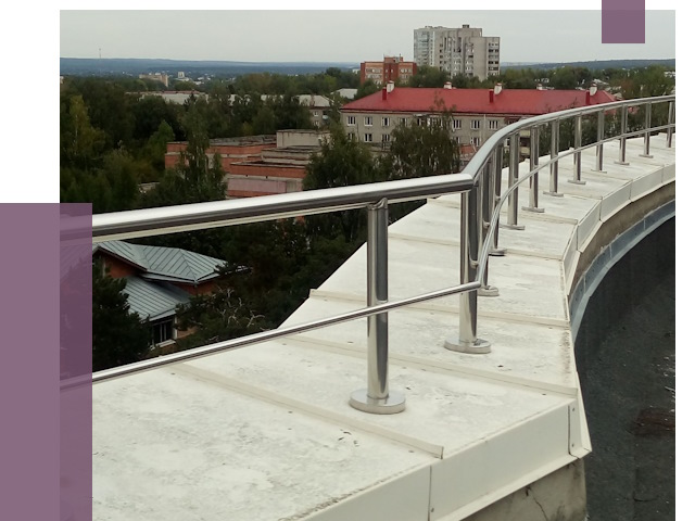 Парапеты и ограждения кровли в Белове от 5267 руб. 