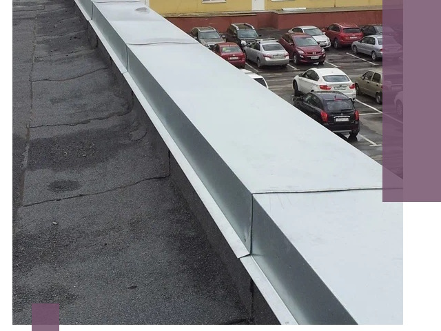 Изготовление парапетов из металла и нержавейки в Белове