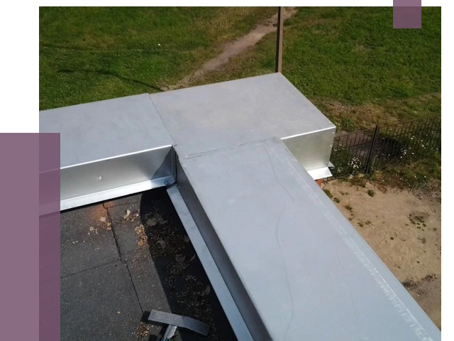 Оцинкованные парапеты в Белове от 8524 руб.  | ПРОЛЁТ-Блв