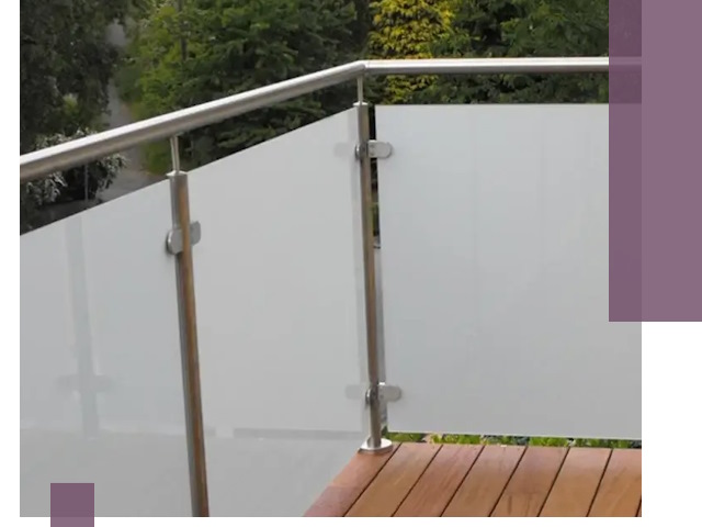 Алюминиевые парапеты для балконов и террас в Белове