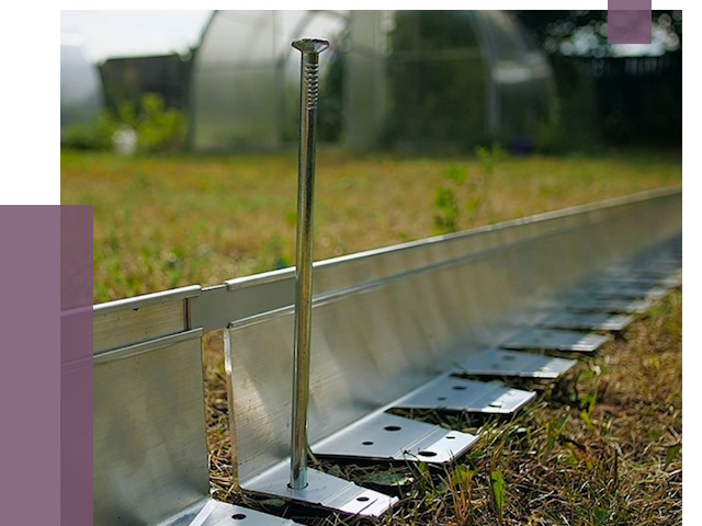 Металлические бордюры для газона в Белове от 4561 руб. | ПРОЛЁТ-Блв