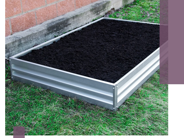 Металлические бордюры для грядок в Белове: прочность и аккуратность