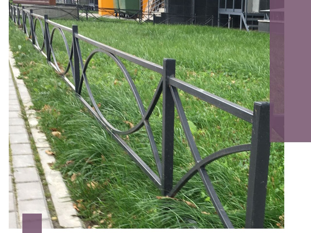 Газонные ограждения из металла в Белове — монтаж и продажа