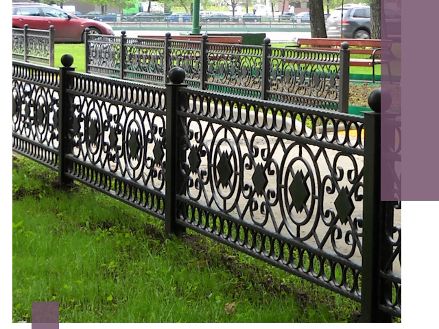 Секционные газонные ограждения под ключ в Белове